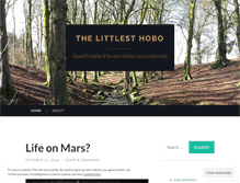 Tablet Screenshot of littlesthoboblog.wordpress.com
