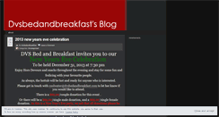 Desktop Screenshot of dvsbedandbreakfast.wordpress.com