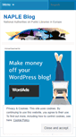 Mobile Screenshot of napleblog.wordpress.com