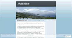 Desktop Screenshot of ingenieriacivilmascad.wordpress.com