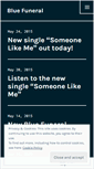 Mobile Screenshot of bluefuneralweb.wordpress.com