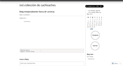 Desktop Screenshot of colecciondecachivaches.wordpress.com