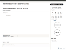 Tablet Screenshot of colecciondecachivaches.wordpress.com