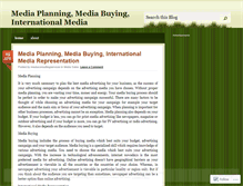 Tablet Screenshot of mediaconsultingservices.wordpress.com