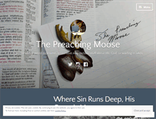 Tablet Screenshot of preachinmoose.wordpress.com