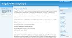 Desktop Screenshot of beingekklesia.wordpress.com