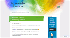 Desktop Screenshot of computeradventures.wordpress.com