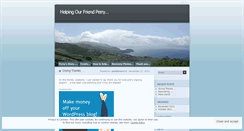 Desktop Screenshot of helpingourfriendperry.wordpress.com