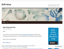 Tablet Screenshot of dufoli.wordpress.com