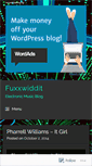 Mobile Screenshot of fuxxwiddit.wordpress.com