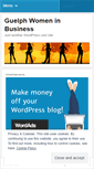 Mobile Screenshot of guelphwomen.wordpress.com