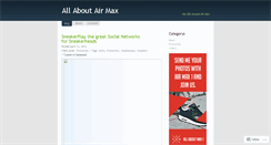 Desktop Screenshot of allaboutmax1.wordpress.com