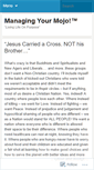 Mobile Screenshot of managingyourmojo.wordpress.com