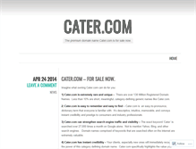 Tablet Screenshot of caterhighend.wordpress.com