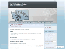 Tablet Screenshot of eastshoremusic.wordpress.com