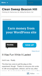 Mobile Screenshot of cleansweepbeaconhill.wordpress.com