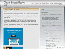 Tablet Screenshot of cleansweepbeaconhill.wordpress.com