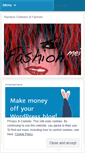 Mobile Screenshot of fashionmei.wordpress.com