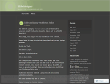 Tablet Screenshot of moebeldesigner.wordpress.com