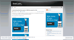 Desktop Screenshot of moonistahir.wordpress.com