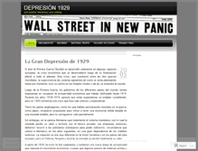 Tablet Screenshot of lagrandepresion1929.wordpress.com