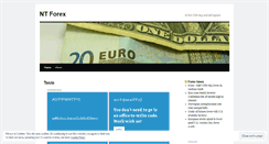 Desktop Screenshot of forexnt.wordpress.com