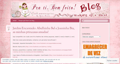 Desktop Screenshot of pratibemfeito.wordpress.com