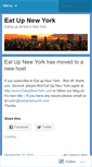 Mobile Screenshot of eatupnewyork.wordpress.com