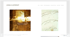 Desktop Screenshot of jodaclement.wordpress.com