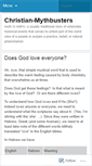 Mobile Screenshot of christianmythbusters.wordpress.com