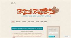 Desktop Screenshot of coevalcornucopia.wordpress.com