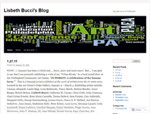 Tablet Screenshot of lisbethbucci.wordpress.com
