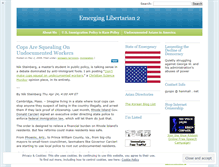 Tablet Screenshot of libertarianblog.wordpress.com