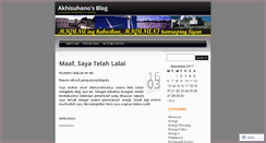 Desktop Screenshot of akhisuhono.wordpress.com
