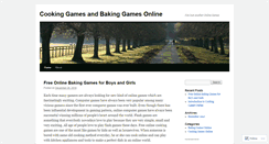 Desktop Screenshot of cookinggamesfree.wordpress.com