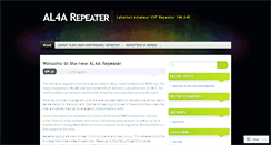 Desktop Screenshot of al4arepeater.wordpress.com