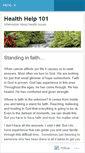 Mobile Screenshot of healthhelp01.wordpress.com