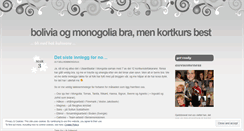 Desktop Screenshot of kortkursbloggen.wordpress.com