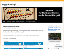 Tablet Screenshot of happyhuntingtv.wordpress.com