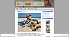 Desktop Screenshot of pioneerpost.wordpress.com
