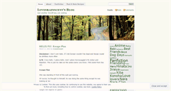 Desktop Screenshot of lovesrainscent.wordpress.com