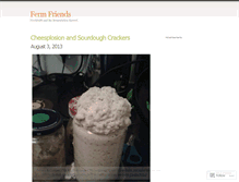 Tablet Screenshot of fermfriends.wordpress.com