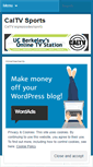 Mobile Screenshot of caltvsports.wordpress.com
