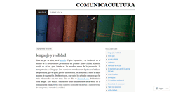 Desktop Screenshot of comunicacultura.wordpress.com