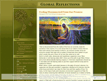 Tablet Screenshot of globalreflections.wordpress.com