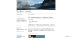 Desktop Screenshot of damenonline.wordpress.com