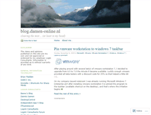 Tablet Screenshot of damenonline.wordpress.com