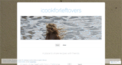 Desktop Screenshot of icookforleftovers.wordpress.com