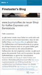 Mobile Screenshot of finetaster.wordpress.com