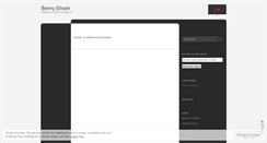 Desktop Screenshot of eliram.wordpress.com